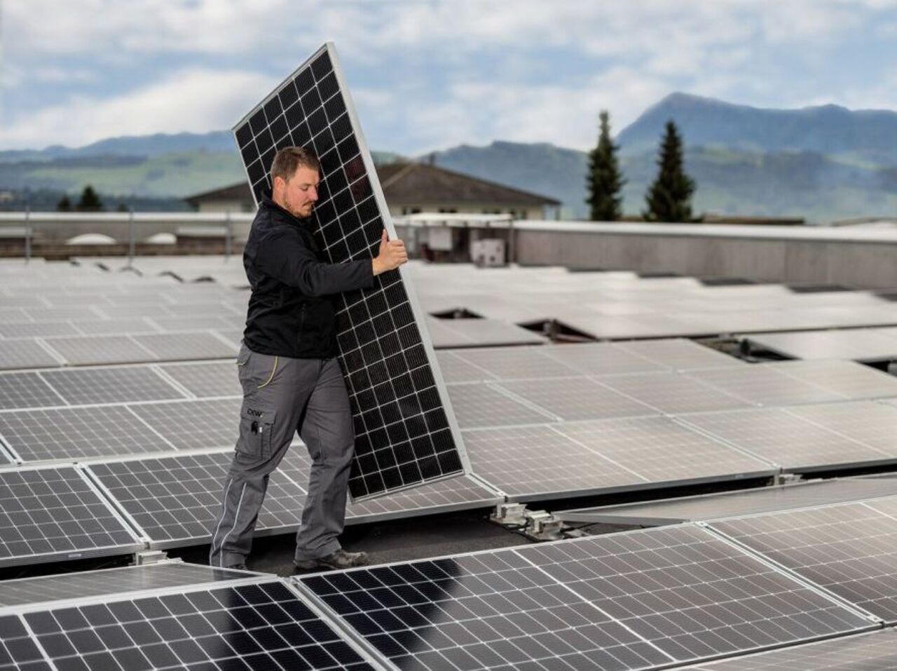 Ein einziger Schalter bietet Schutz